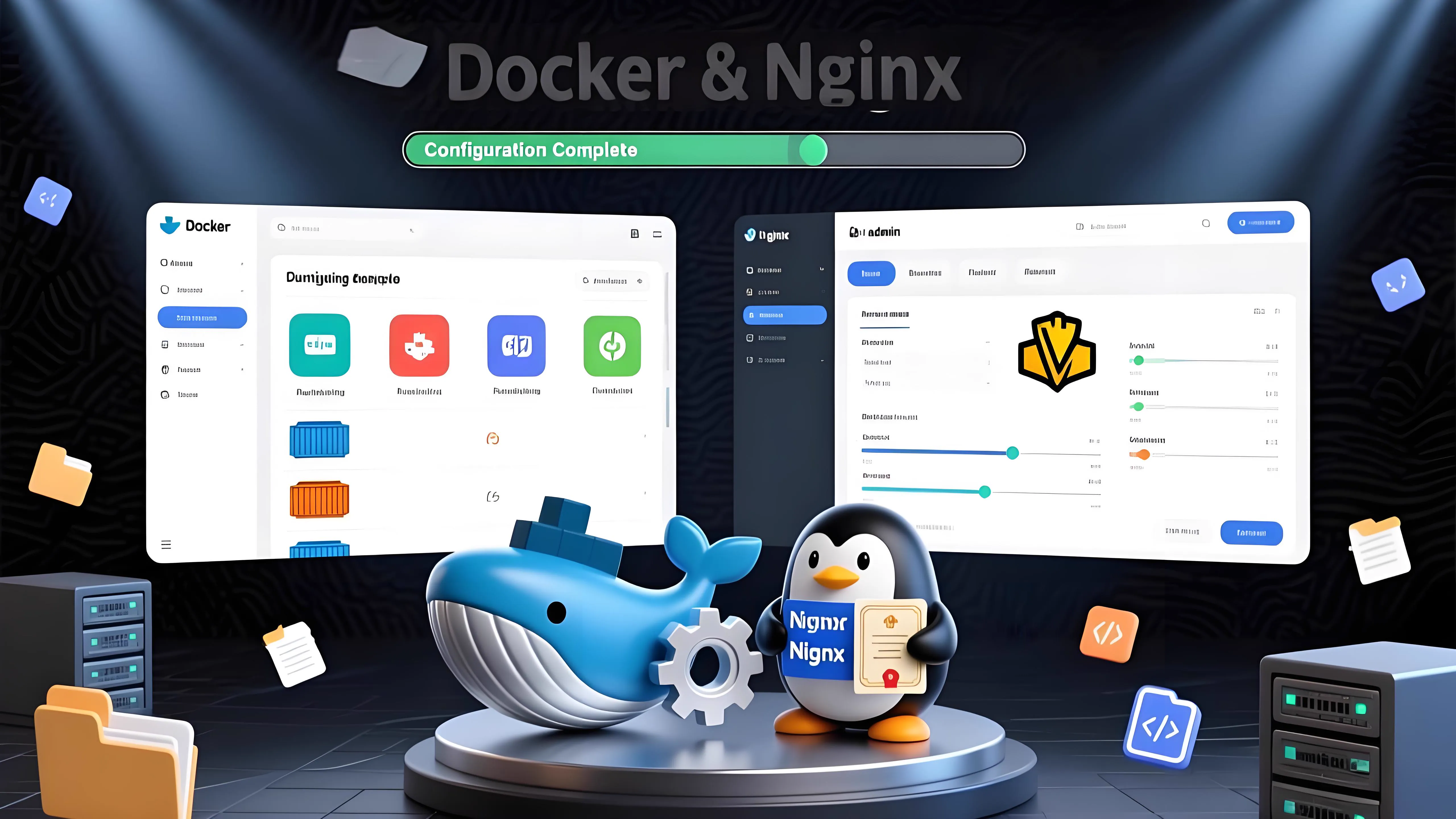 Featured image of post Docker & Nginx 配置编辑器 📋